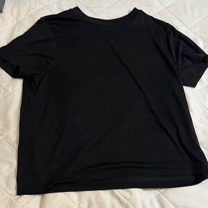 Double Zero Black Crewneck Tee